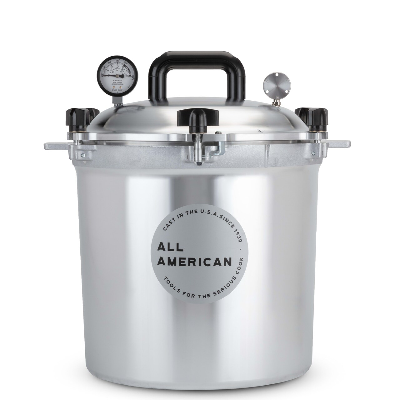 All American Pressure Canner and Cooker, 25 Qt Heavy-Duty, for Canning Preserving and Cooking, Ideal for Home Canning Enthusiasts